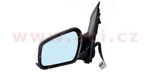 L.Zptn zrctko Ford Focus 04-08 el.ovl.vyh.pro lak