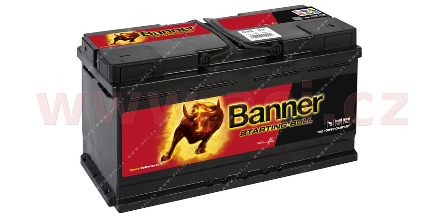 95Ah baterie, 720A, prav BANNER STARTING BULL 354x175x190