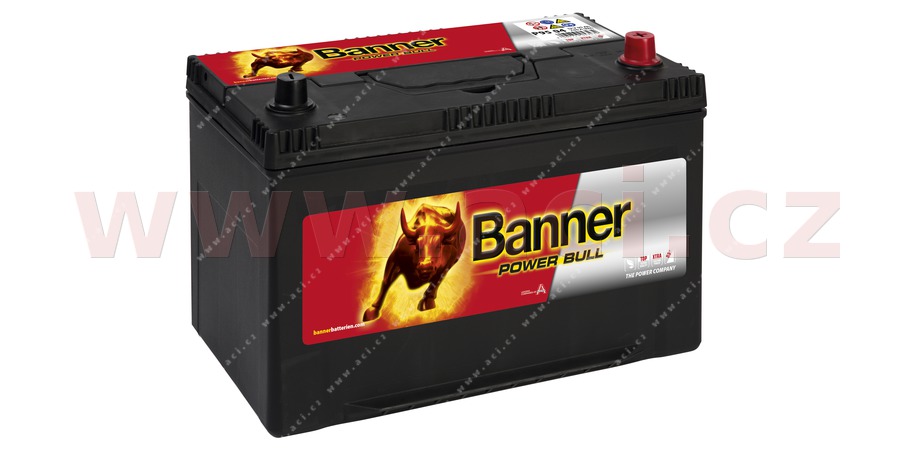 95Ah baterie, 720A, prav BANNER POWER BULL 303x173x203(225)