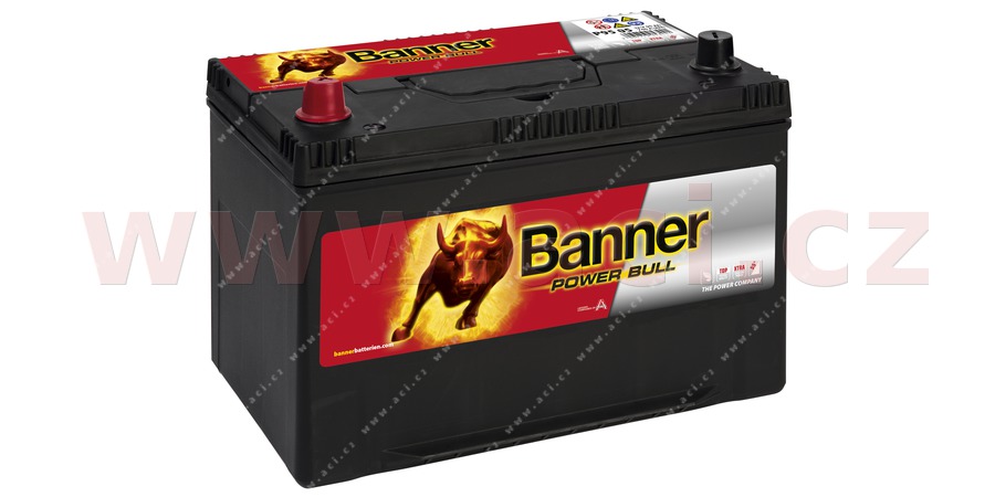 95Ah baterie, 720A, lev BANNER POWER BULL 303x173x203(225)