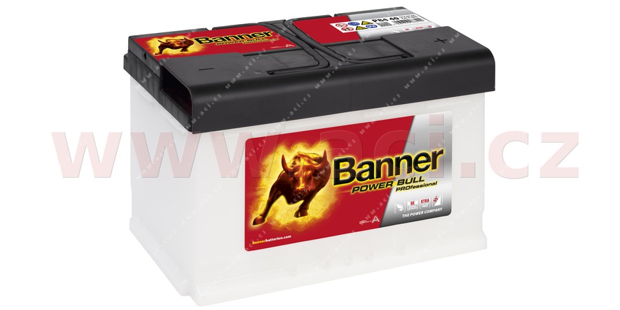 84Ah baterie, 700A, prav BANNER POWER BULL PROfessional 315x175