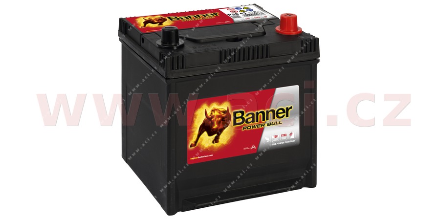 50Ah baterie, 420A, prav BANNER POWER BULL 202x173x202(225)