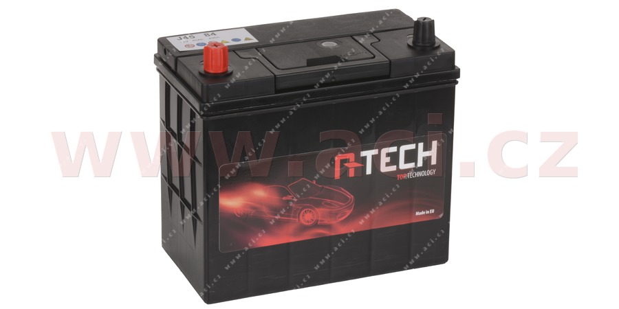 45Ah baterie, 340A, lev A-TECH 238x129x225 (zk ply)