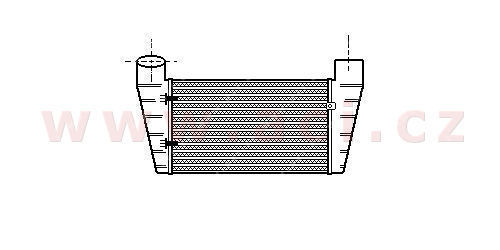 intercooler 1.8i Turbo 20V (AUT), 1.9TDi (AUT) [240*175*62]