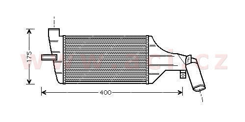 intercooler 2.0DTi (AC) [220*130*66]
