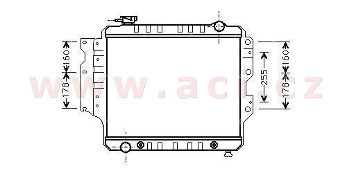 chladi 2.5 (AUTAC) [460*508*35] VALEO,DENSO,BEHR-HELLA...