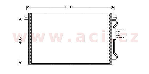 chladi klimatizace 2.5CRDi [745*440*16] VALEO,DENSO,BEHR-HELLA.