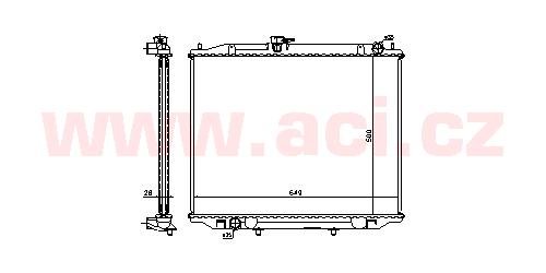 2/02- chladi 2.7TDi (AC) [649*500*26] VALEO,DENSO,BEHR-HELLA..