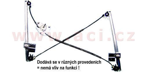 pedn stahovaka (mechanizmus elektrickho systmu - bez motoru