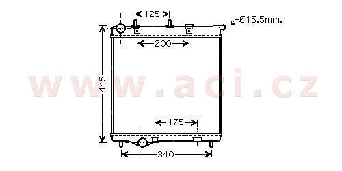 chladi 1.4HDi (AC), 1.4 HDiFAP [380*390*27] VALEO,DENSO,BEHR-H