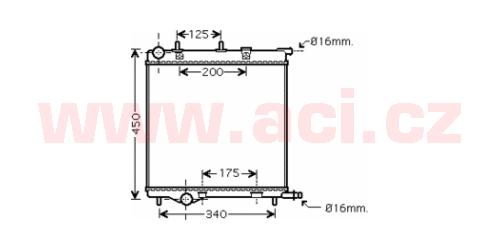 chladi 1.6i 16V [415*380*18] VALEO,DENSO,BEHR-HELLA...