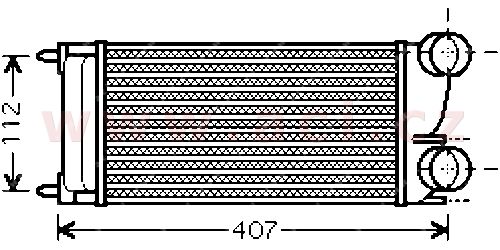 intercooler 1.6HDi (motor DV6TED4 s filtrem pevnch stic) [300