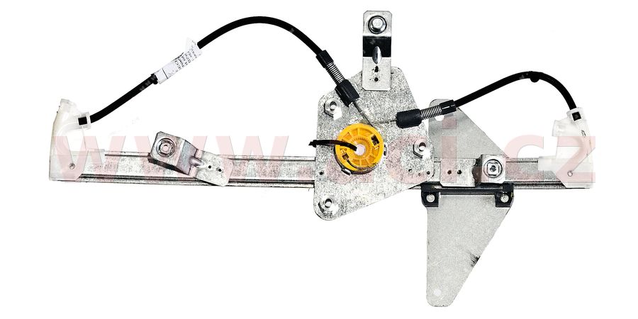 zadn stahovaka (mechanizmus elektrickho systmu - bez motoru)