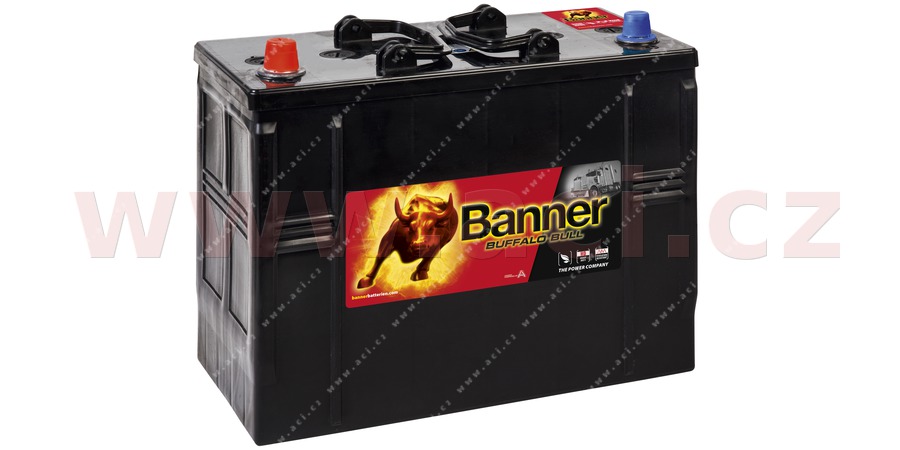 125Ah baterie, 760A, lev BANNER BUFFALO BULL 345x172x260(283)