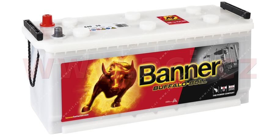 140Ah baterie, 720A, lev BANNER BUFFALO BULL 514x189x195(220)