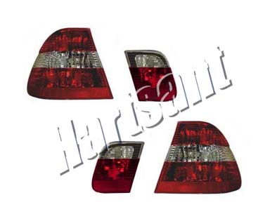 zadn svtlo set E46 BMW 3s 01- 4d. (bl)